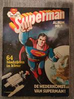SUPERMAN NR. 2 De wederkomst van Superman (jfb-1€), Eén stripboek, Ophalen of Verzenden, Gelezen