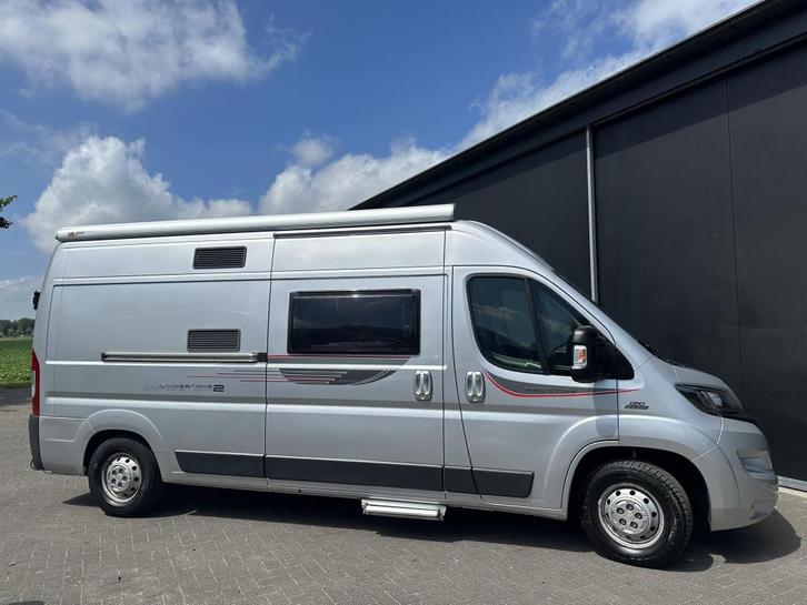 Roller Team Livingstone 2 Compact Vast bed dist.rm recent VV, Caravans en Kamperen, Campers, Bedrijf, tot en met 2, Buscamper of Camperbus