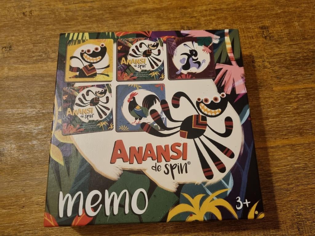 Anansi de spin memory, Ophalen of Verzenden, Zo goed als nieuw, 2 tot 4 jaar