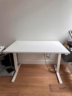 Adjustable White Sit/Stand Desk, Huis en Inrichting, Ophalen of Verzenden, Zo goed als nieuw