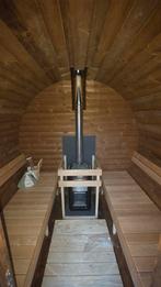 2,5M Barrel Sauna Gratis Levering en Plaatsing, Ophalen of Verzenden, Nieuw, Complete sauna