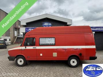 DAF 400 brandweer auto camper met nieuwe apk 2 jaar geldig ! beschikbaar voor biedingen