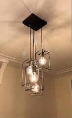 Industriële hanglamp 57x35x32 incl. lampen., Ophalen, Zo goed als nieuw, Metaal, Industrieel