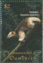 DOMINICA 23 - Dieren: zoogdieren (miereneter), Ophalen of Verzenden, Dier of Natuur, Postfris