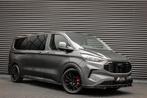 Ford Transit Custom 2.0 TDCI L2H1 170PK Limited DC / DUBBEL, Auto's, Zwart, 4 cilinders, 2020 kg, Bedrijf