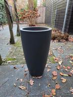 Elho Pure Soft Round High 35 Antraciet Bloempot, Tuin en Terras, Bloempotten, Kunststof, Gebruikt, Rond, Tuin