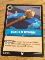 Scepter of arendelle non foil 170/204 the first chapter, Ophalen of Verzenden, Zo goed als nieuw, Losse kaart