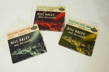 7" Bill Haley Rock´n Roll Stage Show Part 1, 2, 3 - EP Vinyl