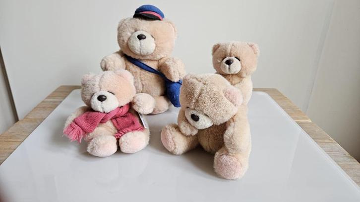 4x ZGAN Forever Friends beren, Verzamelen, Beren en Cherished Teddies, Zo goed als nieuw, Stoffen beer, Forever Friends, Ophalen of Verzenden