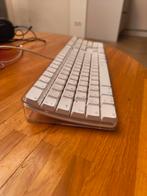Retro Apple Toetsenbord - Doorschijnend, Computers en Software, Toetsenborden, Gebruikt, Ophalen of Verzenden, Qwerty, Apple