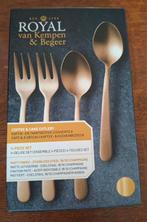 Royal van Kempen & Begeer goud 2 goudkleurige setjes  bestek, Ophalen, Nieuw, Rvs of Chroom