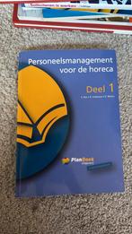 Personeelsmanagement voor de horeca deel 1, Boeken, Studieboeken en Cursussen, Ophalen, Gelezen, Overige niveaus, E. Bex; R. Indemans; E. Moors