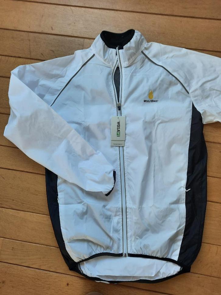 WOSAWE Heren Winddicht Waterdicht Reflecterend Fietsjack XL, Kleding | Heren, Sportkleding, Zo goed als nieuw, Voetbal, Maat 56/58 (XL)