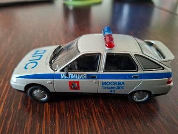Lada VAZ 112 Politie uitvoering Mockba Miniatuur beschikbaar voor biedingen
