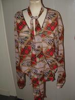 Summum Woman Amsterdam voile blouse top maat 40 strikboord