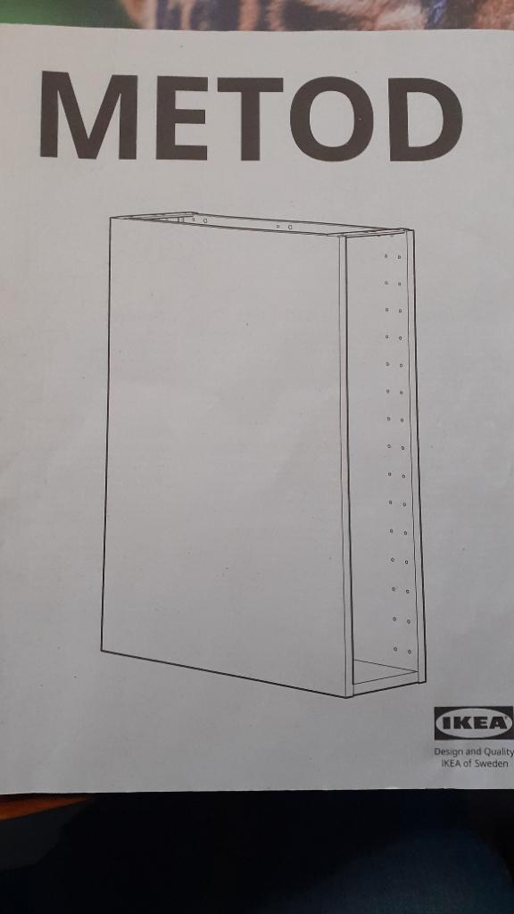 Ikea Metod onder keukenkast, Huis en Inrichting, Keuken | Keukenelementen, Zo goed als nieuw, Minder dan 100 cm, Minder dan 50 cm