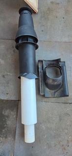 Afvoerpijp schoorsteen dakdoorvoer doorlaat met dakpan, Ophalen of Verzenden