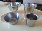 4x Alfra Alessi RVS 18/10 3x Kom+1x Kan Made in Italy, Ophalen of Verzenden