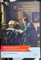 Effectonderzoek in de gedragswetenschappen., Boeken, Ophalen of Verzenden, Zo goed als nieuw, Daphne van Loon; Bieuwe F. van der Meulen; Alexander E.M.G. M...