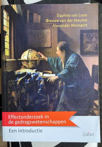 Effectonderzoek in de gedragswetenschappen. beschikbaar voor biedingen