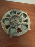 Yin Yang Speksteen Waxinelichthouder, Ophalen of Verzenden