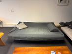 Uitklapbare slaapbank met hoes en kussen (MOET SNEL WEG), Huis en Inrichting, Ophalen, Gebruikt, Tweepersoons, 140 cm