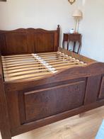 Antiek bed met lattenbodem, Ophalen