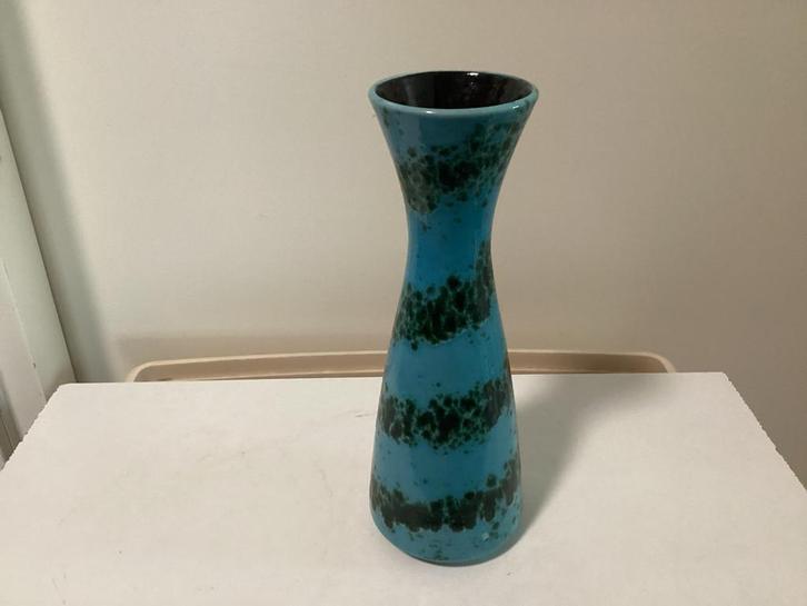 Uebelacker West Germany Vaas 102 - Retro, Huis en Inrichting, Woonaccessoires | Vazen, Gebruikt, Overige kleuren, Minder dan 50 cm