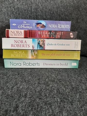 Nora Roberts 5 stuks beschikbaar voor biedingen