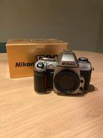 Nikon F80 Silver, Ophalen of Verzenden, Gebruikt, Spiegelreflex, Nikon