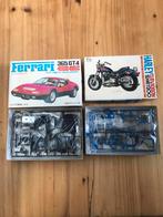 Ferrari 365GT4 & Harley Davidson SXR1200 schaal 1:38 en 1:2, Ophalen of Verzenden, Nieuw