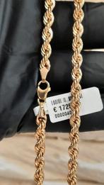 gouden rope ketting met kruis 18kt, Www.bredajuwelier.nl, Nieuw, Ophalen of Verzenden, Www.bredajuwelier.nl