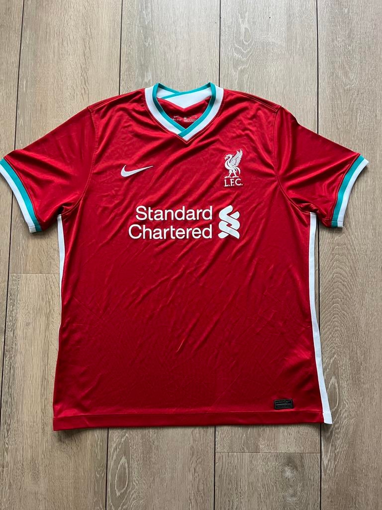 Origineel Liverpool voetbalshirt, maat XL, Rood - Wit, Maat XL, Ophalen of Verzenden, Zo goed als nieuw, Shirt
