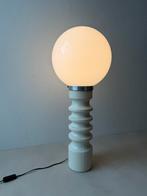 Imposante 70 space age tafellamp – Steuler Cari Zalloni, Ophalen of Verzenden, Gebruikt, Glas, Space age