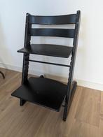 Zwarte Tripp Trapp Stoel - Nieuw Model, Ophalen, Gebruikt, Meegroeistoel