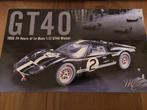 GMP Ford GT40 Le Mans winner 1:12, Ophalen of Verzenden, Zo goed als nieuw, 1:9 t/m 1:12, Auto