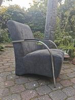 Woood Halifax Fauteuil - Stijlvol en Comfortabel, Huis en Inrichting, Fauteuils, Ophalen, 75 tot 100 cm, Zo goed als nieuw, Metaal