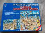 Puzzel  tweezijdig 529 stukjes, Hobby en Vrije tijd, Denksport en Puzzels, Ophalen of Verzenden, 500 t/m 1500 stukjes, Zo goed als nieuw