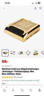 Tafel afzuiger nagel stof met filter kleur goud, Ophalen of Verzenden, Zo goed als nieuw