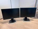 2x Philips 24" Monitor - In hoogte verstelbaar, Gebruikt, In hoogte verstelbaar, Full HD, Ophalen of Verzenden