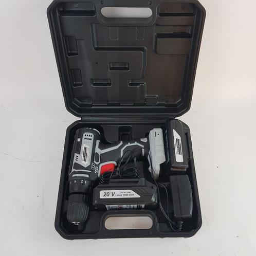 Bruder Mannesmann Boormachine 20V 2 accu's || nu €29.99, Doe-het-zelf en Verbouw, Gereedschap | Boormachines, Nieuw, Boormachine