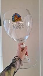 Groot Leffe glas - 34 cm hoog, Ophalen of Verzenden