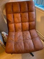 Cognac kleurige fauteuil van de karwei, Ophalen, Zo goed als nieuw, 75 tot 100 cm, 50 tot 75 cm