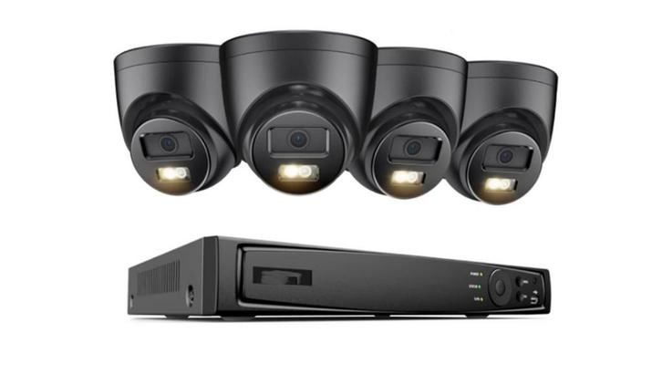 Camerasysteem 5 Megapixel | Full HD Recorder CCTV Poe, Audio, Tv en Foto, Videobewaking, Zo goed als nieuw, Verzenden