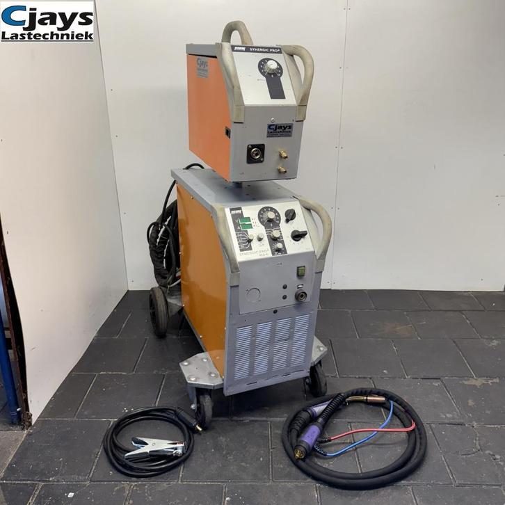 REHM Synergic Pro² 450-4 Synergisch Mig Mag Lasapparaat Co2, Doe-het-zelf en Verbouw, Gereedschap | Lasapparaten, Gebruikt, Co2