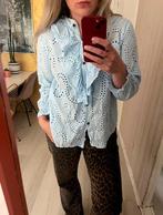 Blouse Made in Italy maat universeel, Made in Italy, Blauw, Maat 42/44 (L), Ophalen of Verzenden