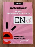 ExamenOverzicht - Oefenboek Examenstof Engels HAVO, Ophalen of Verzenden, Nederlands, Overige niveaus, ExamenOverzicht