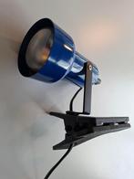 vintage knijpspot wandlampje spot retro jaren 70 design lamp, Gebruikt, Metaal of Aluminium, Vintage, Ophalen of Verzenden