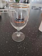 Heineken Bierglas Vierdaagse Nijmegen met Gouden Rand, Verzamelen, Ophalen, Zo goed als nieuw, Glas of Glazen, Heineken