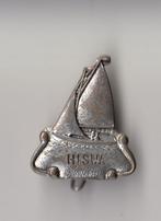 Hiswa Scheepvaart organisatie broche, Gebruikt, Niet vindbaar, Niet vindbaar, Speldje of Pin